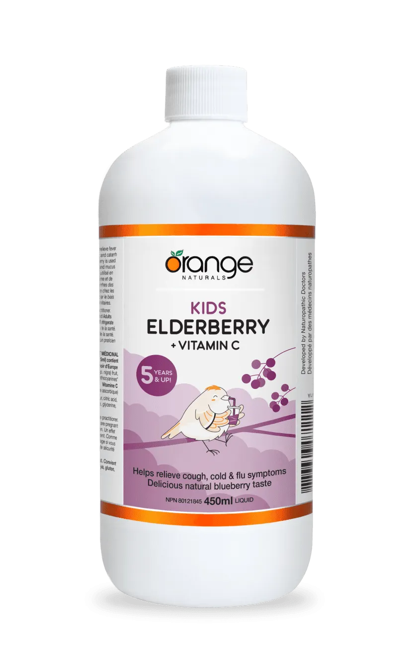 Kids Elderberry + Vitamin C - Liquid