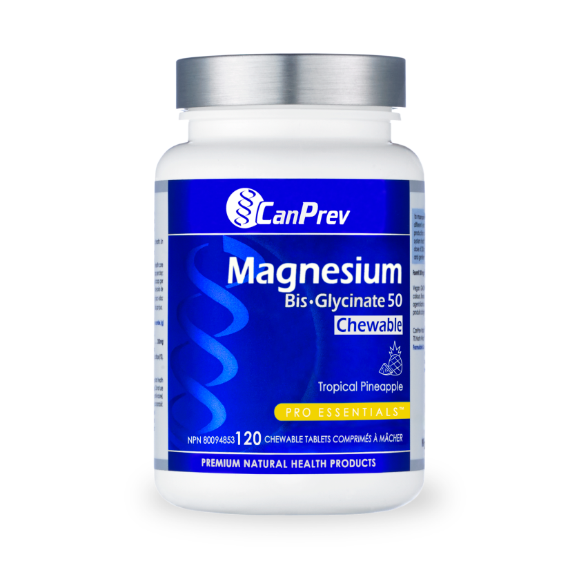 Magnesium Bis·Glycinate 50 120 chewable tablets – Tropical Pineapple