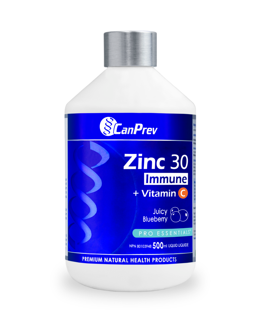 Zinc 30 Immune + Vitamin C Liquid 500ml – Juicy Blueberry