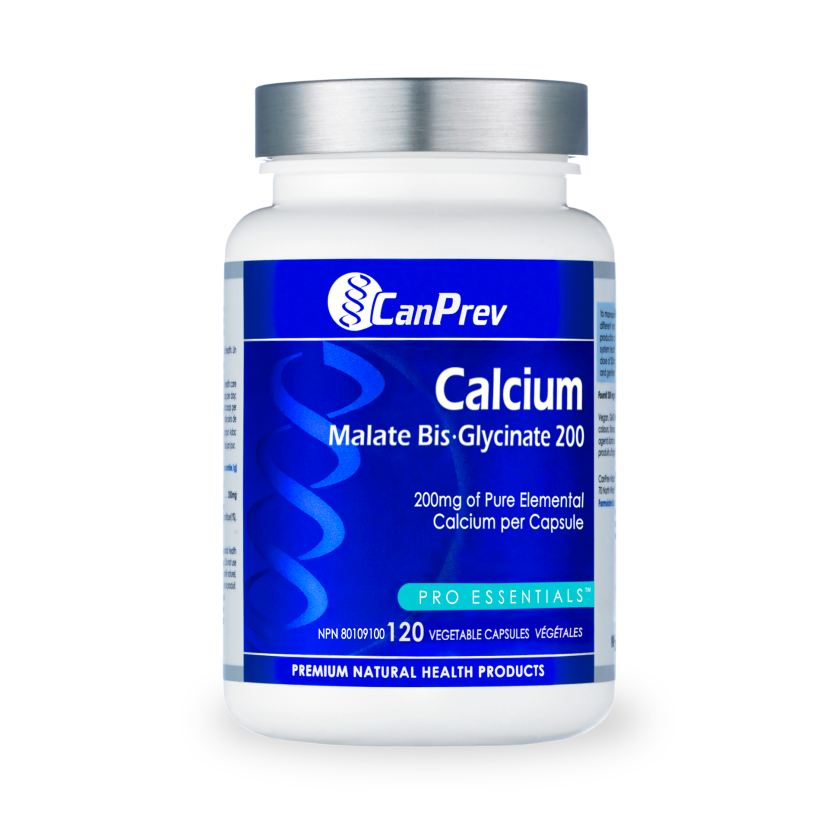 Calcium Malate Bis·Glycinate 200 120 v-caps