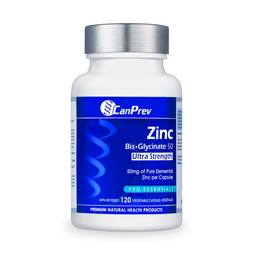 Zinc Bis·Glycinate 50 Ultra Strength 120 v-caps