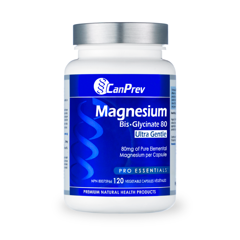 Magnesium Bis·Glycinate 80 Ultra Gentle 120 v-caps