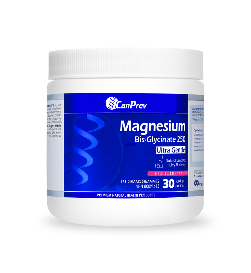 Magnesium Bis·Glycinate Drink Mix 161g – Juicy Blueberry