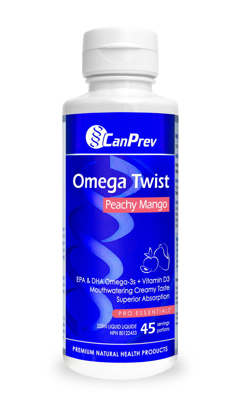 Omega Twist 225ml -Peachy Mango