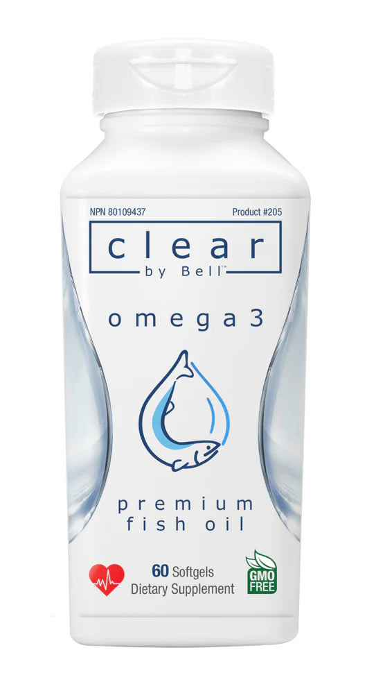 clear by Bell® Omega 3 60 capsules