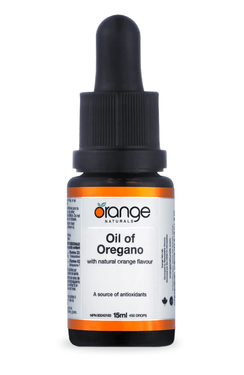 Oil of Oregano min 75% carvacrol, orange MCT
