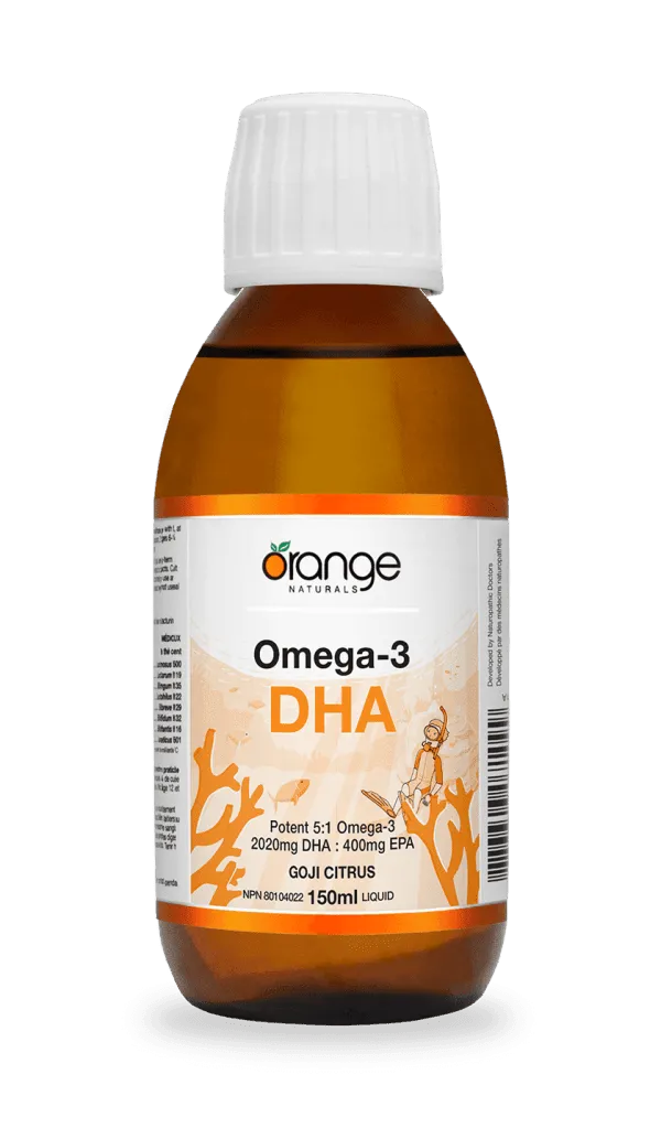 Omega-3 DHA - Goji Citrus - Liquid