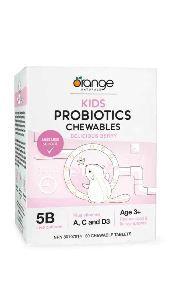 Kids Probiotics Chewables - Delicious Berry