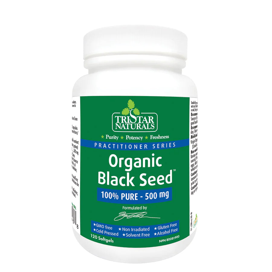 Tristar Organic Black Seed Oil - 120 softgels