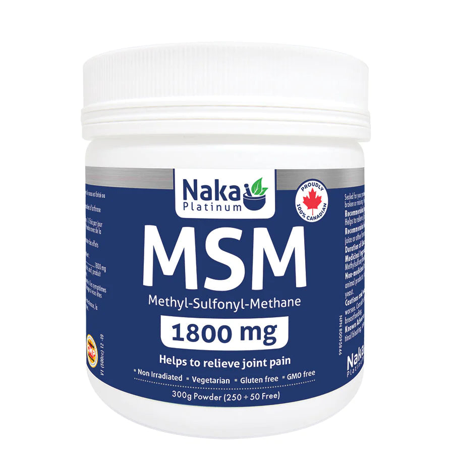Platinum MSM 1800mg – 300g Powder