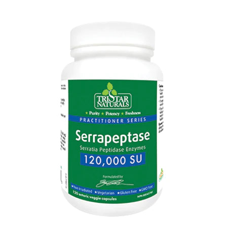 Tristar Serrapeptase - 120 vcaps