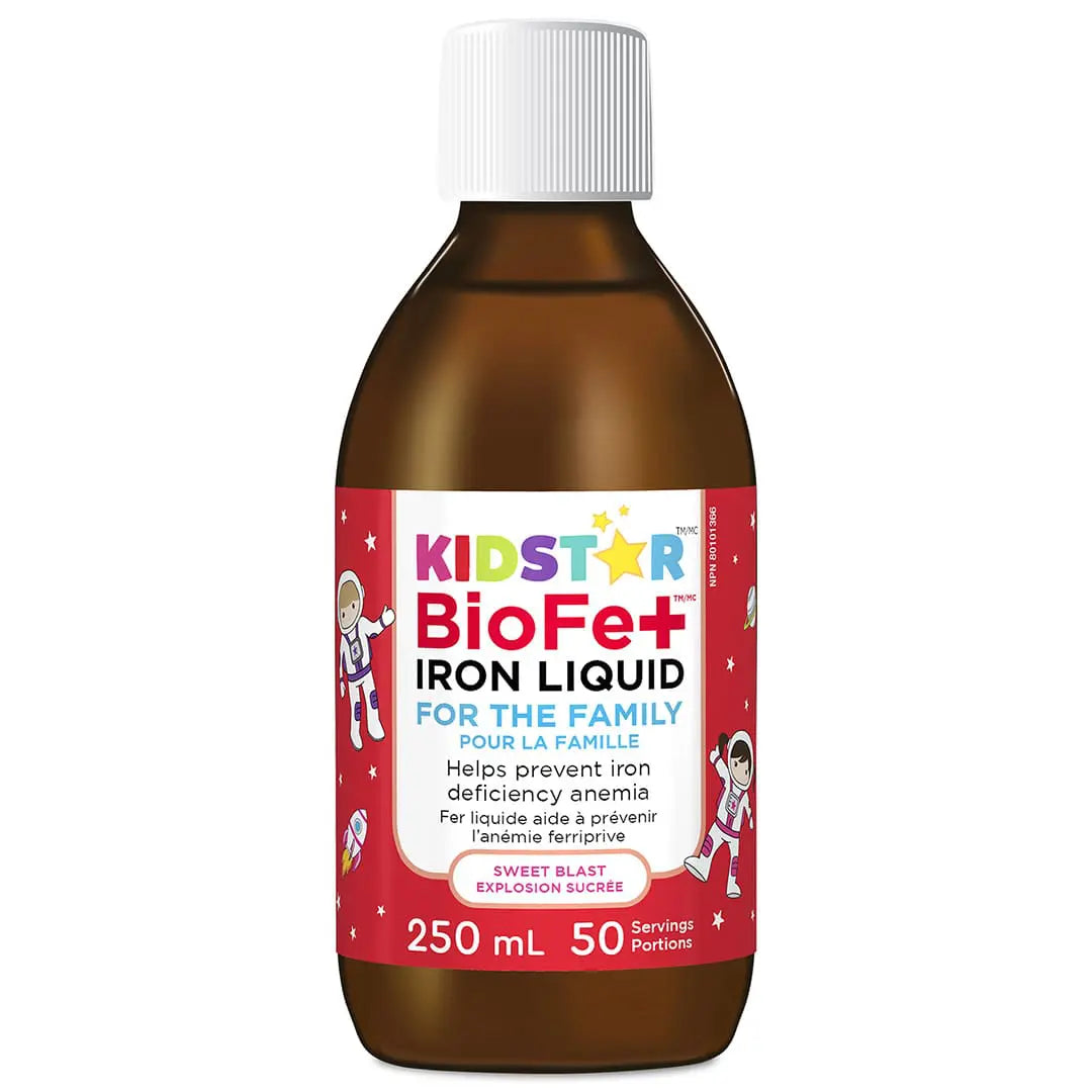 BioFe+ Iron Liquid Kids Label Sweet Blast