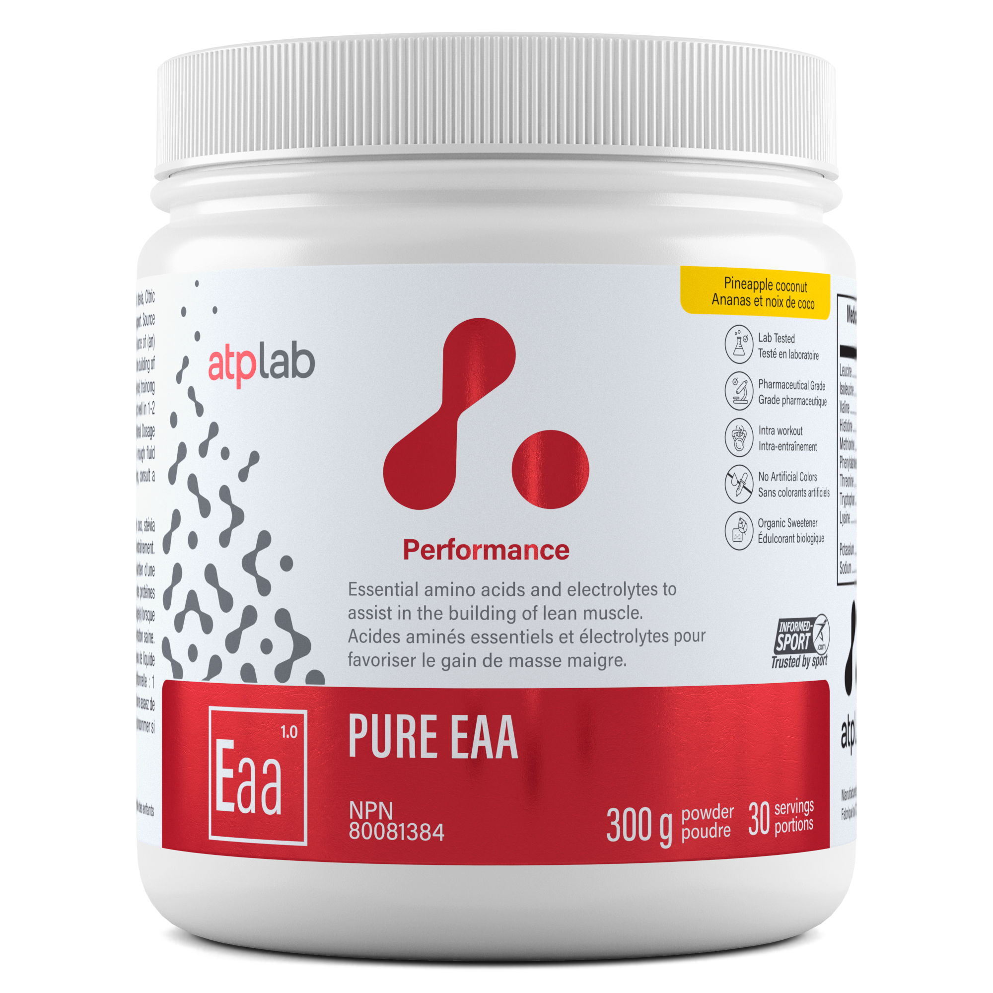 Pure Eaa Ananas et Noix de Coco - 300g