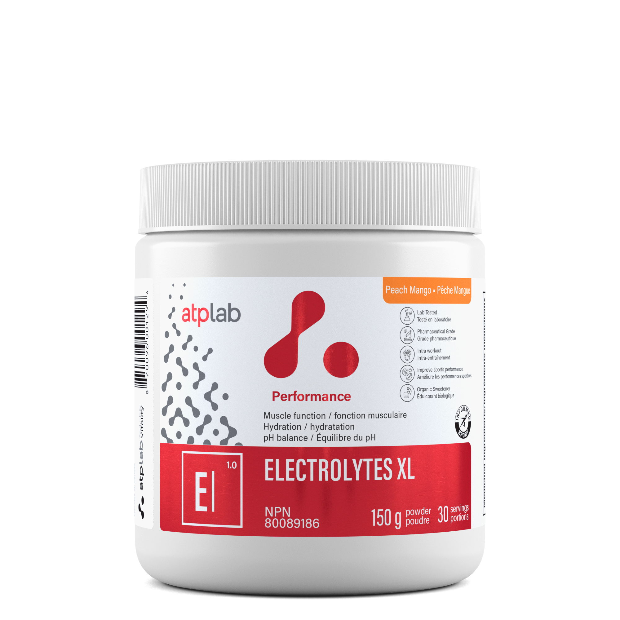 Electrolytes XL Pêche-Mangue  - 150g