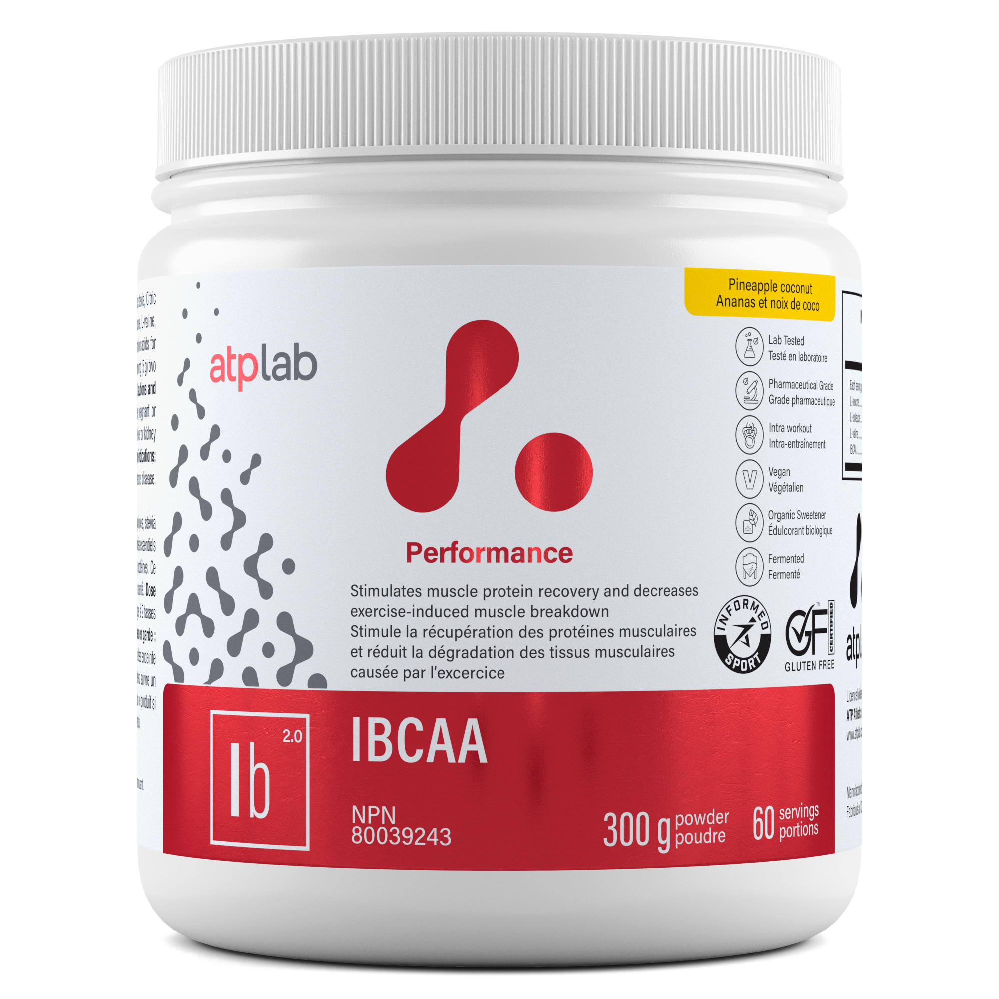 IBCAA Ananas et Noix de Coco - 300g