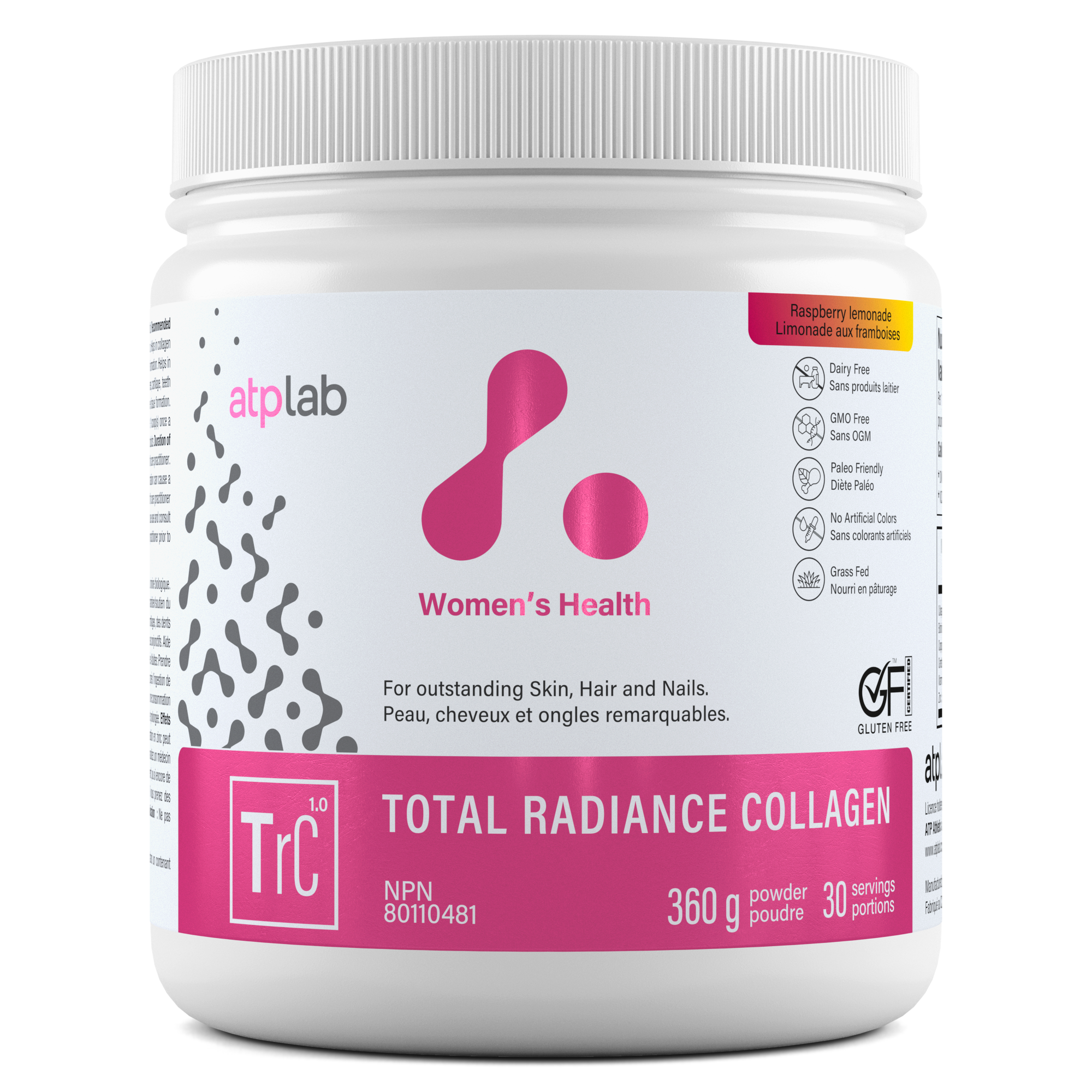 Total Radiance Collagen - Limonade aux Framboises - 360g