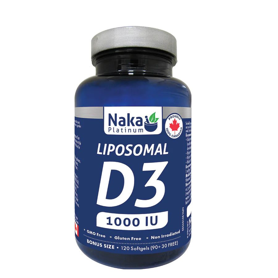 Platinum Liposomal D3 1000 IU - 120 softgels